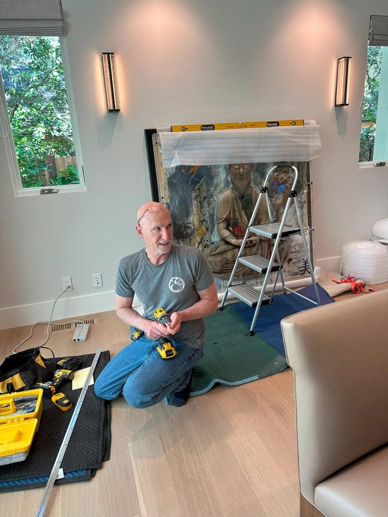 Harmony's Grace - Installation Day